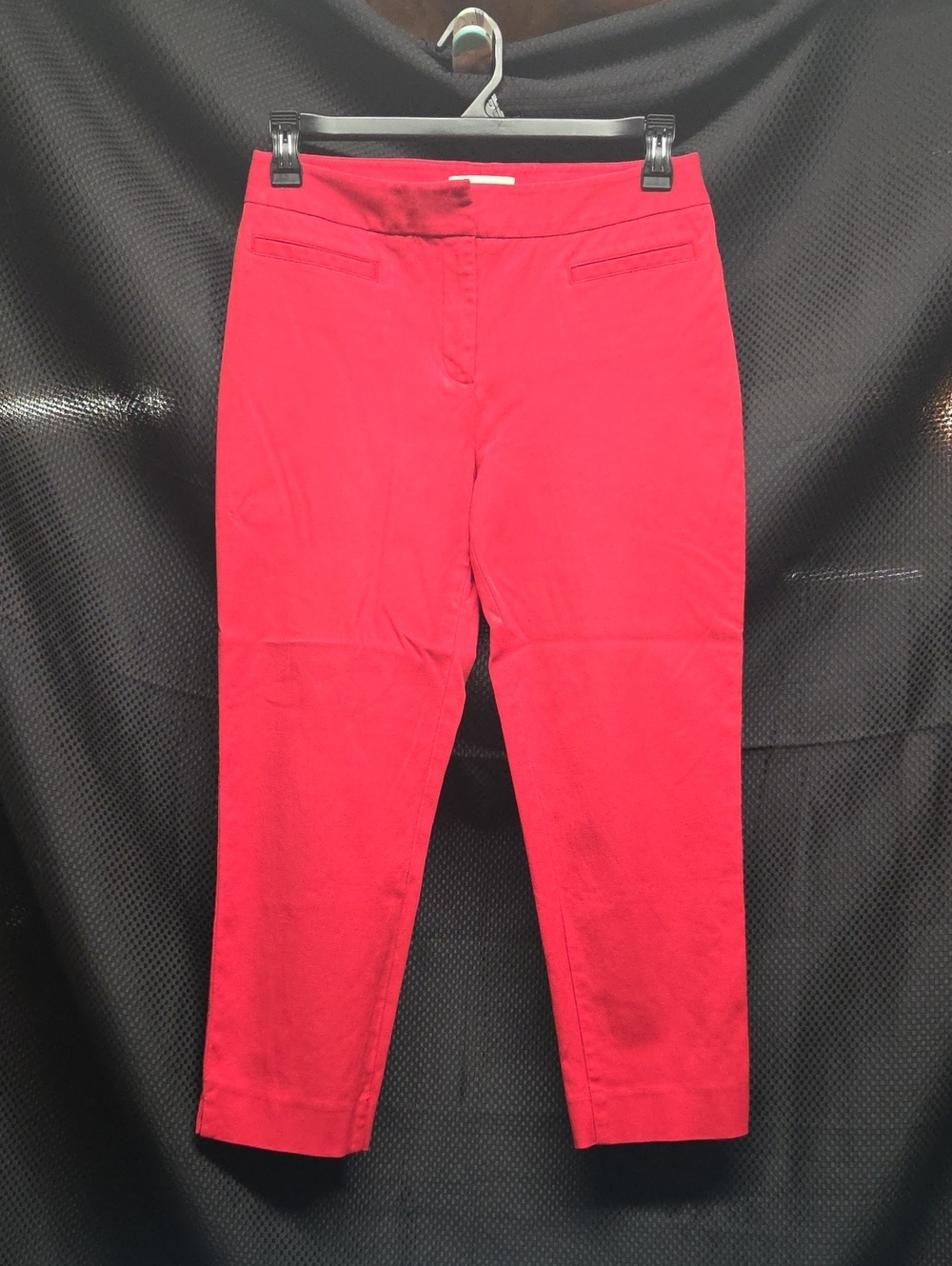 Talbots Red Cropped Ankle Pants